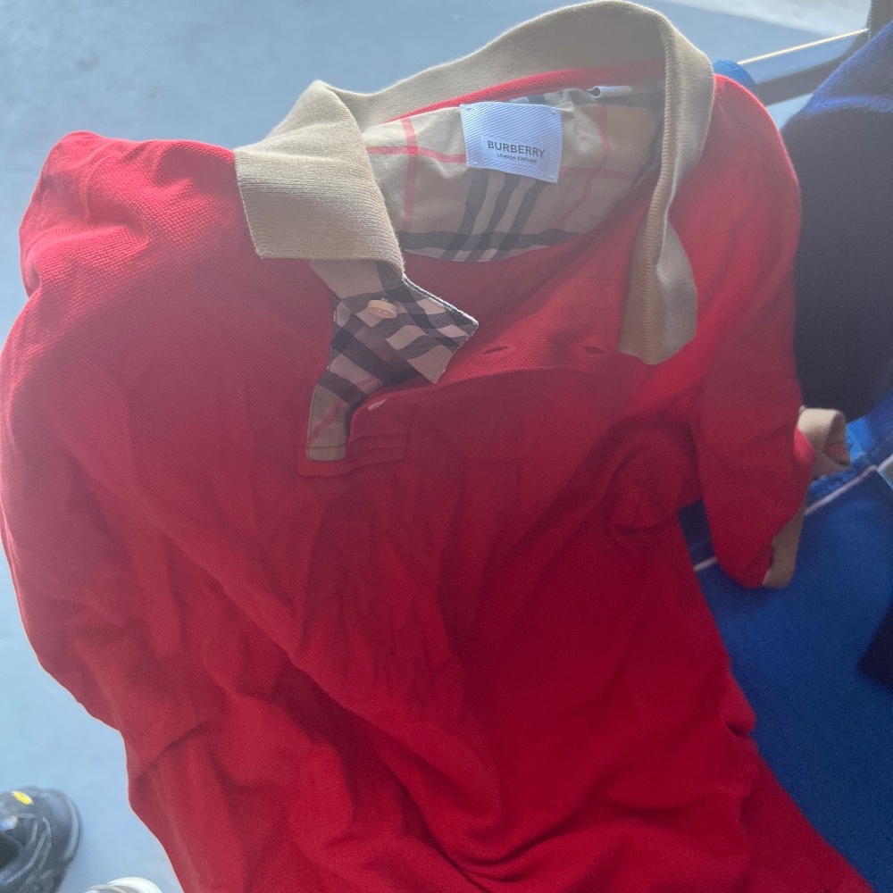 Kids Large Burberry Shirt